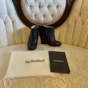 Authentic Christian Louboutin Belle Wedge Booties